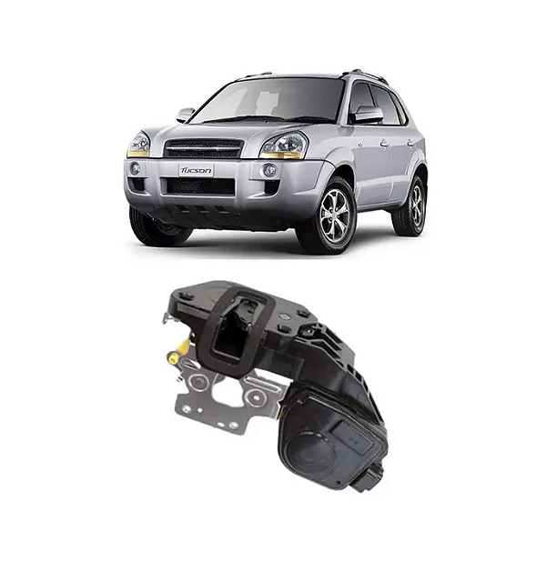 FECHADURA ELÉTRICA PORTA  DIANTEIRA TUCSON APÓS 2005