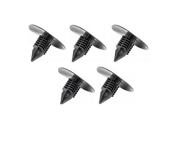 5 GRAMPOS FIXAÇÃO PARABARRO NISSAN MARCH KICKS FRONTIER