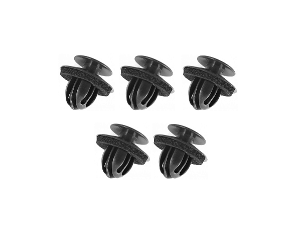 5 GRAMPOS FIXAÇÃO ALARGADOR PARALAMA L200 SPORT TRITON APÓS 04 PAJERO DAKAR SPORT APÓS 08
