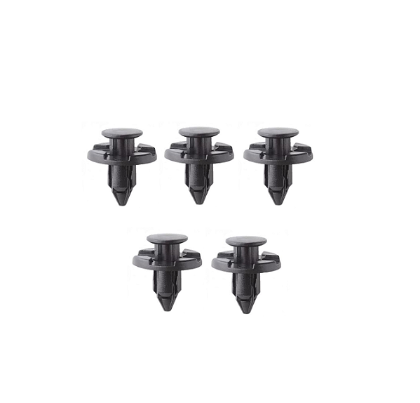 5 GRAMPOS FIXAÇÃO PARACHOQUE ALTIMA MARCH KICKS MURANO VERSA