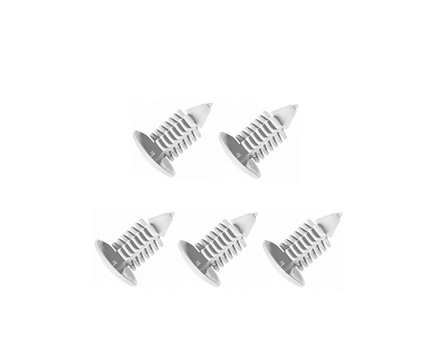 5 GRAMPOS MODELO ÁRVORE DIVERSAS APLICAÇÕES BRANCO