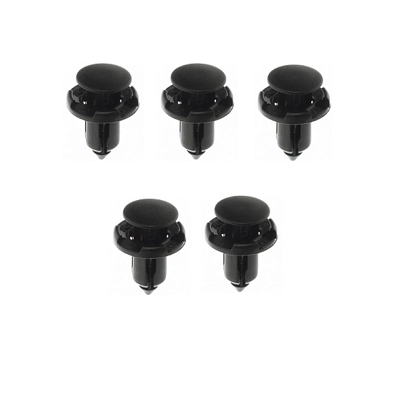 5 GRAMPOS FIXAÇÃO PARACHOQUE MITSUBISHI