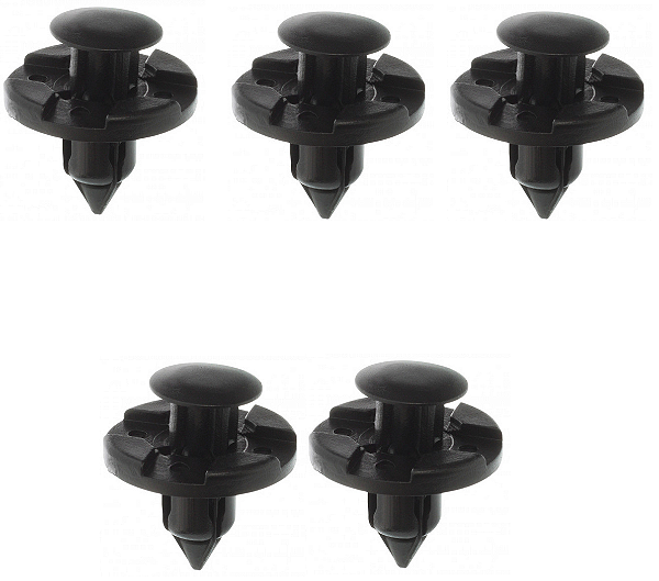 5 GRAMPOS FIXAÇÃO PARACHOQUE MITSUBISHI