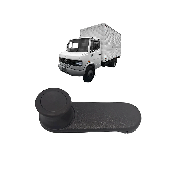 MANIVELA VIDRO DA PORTA  MB 709 PRETA