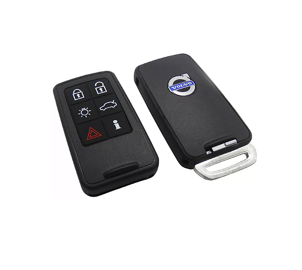CHAVE PRESENÇA VOLVO S60 V40 XC60 V70 XC70 X60 S80 COMPLETA 6 BOTÕES