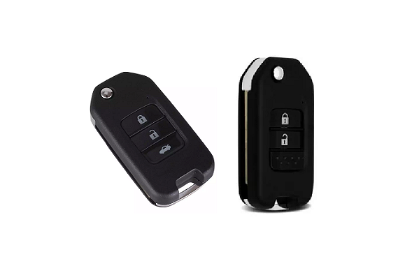 CARCAÇA CHAVE CANIVETE HONDA NEW CIVIC FIT CITY CRV 2 OU 3 BOTÕES