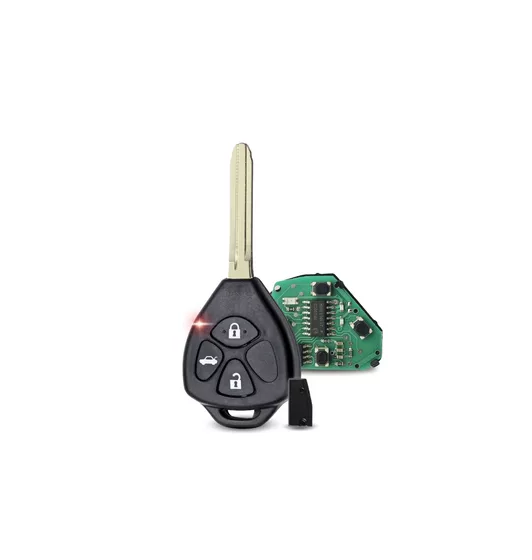 CHAVE TELECOMANDO TOYOTA COROLLA 3B COMPLETA 09 Á 14 ORIGINAL