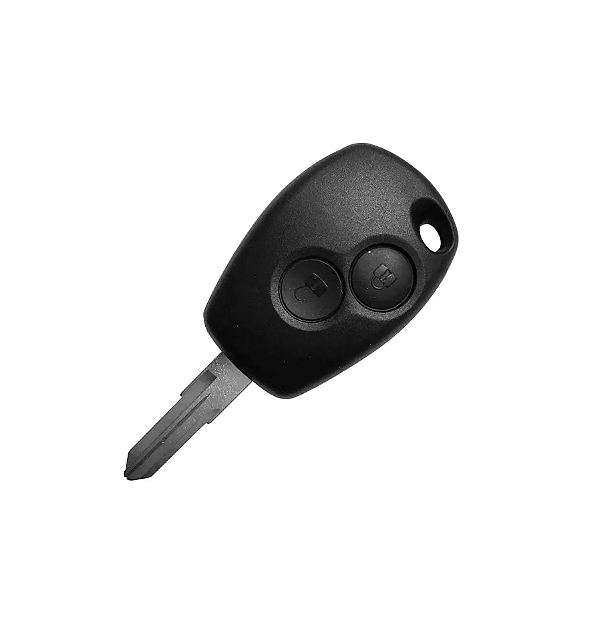 CHAVE CARCAÇA RENAULT SYMBOL LOGAN SANDERO 2 BOTÕES