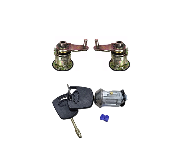 KIT CILINDROS CHAVES PORTA E IGNIÇÃO ESCORT ZETEC 1997 Á 2002