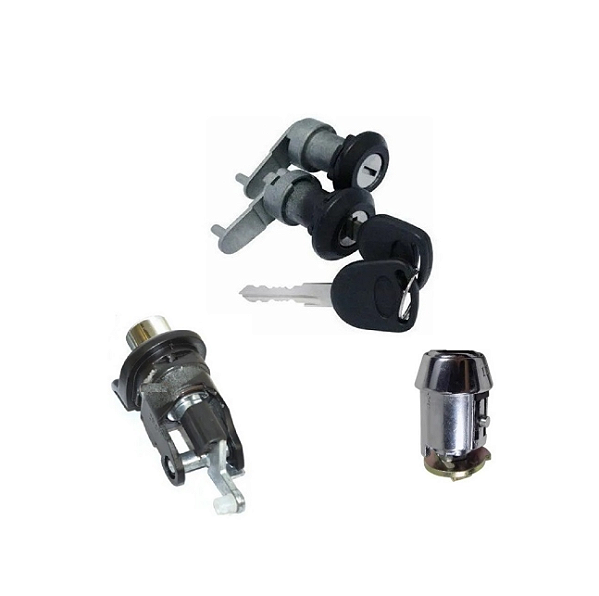 KIT CILINDROS CHAVES PORTA E IGNIÇÃO ESCORT SAPÃO 92 Á 96
