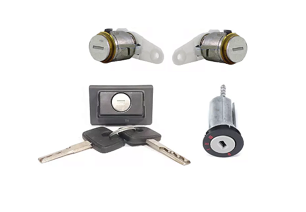 KIT CILINDROS CHAVES PORTA E IGNIÇÃO OMEGA MODELO MANUAL
