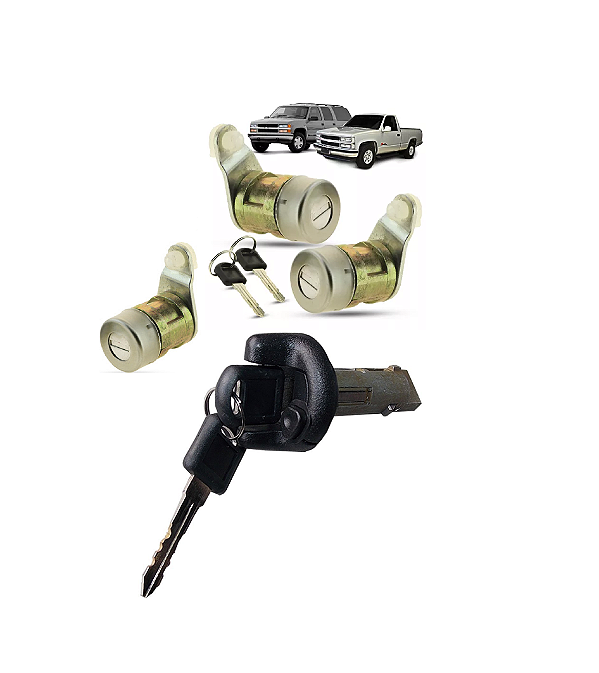 KIT CILINDROS COM MESMAS CHAVES GRANDBLAZER SILVERADO