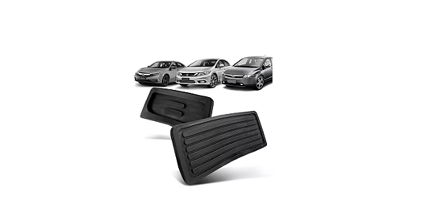 KIT CAPA PEDAL FREIO AUTOMÁTICO HONDA CIVIC G1 G2 G3 ATÉ 2011