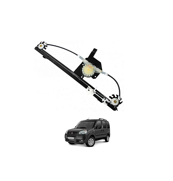 MÁQUINA VIDRO ELÉTRICA DIANTEIRA DOBLO APÓS 02 PARA USO COM MOTOR MABUSHI