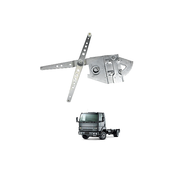 MÁQUINA VIDRO ELÉTRICO FORD CARGO G1 85 Á 13 P/ MOTOR MABUSHI