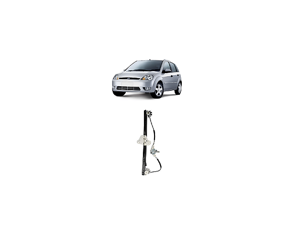 MÁQUINA VIDRO MANUAL DA PORTA FIESTA AMAZON 02 Á 14