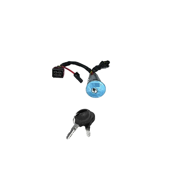 TRAVA DIREÇÃO COMPLETA CILINDRO CHAVE PEUGEOT 206 6 FIOS
