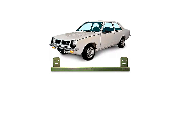 SUPORTE DO VIDRO DA PORTA CHEVETTE 73 Á 83 MARAJÓ 80 Á 89