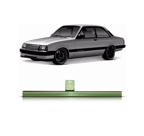 SUPORTE DO VIDRO DA PORTA CHEVETTE 73 Á 93 MARAJÓ 81 Á 89