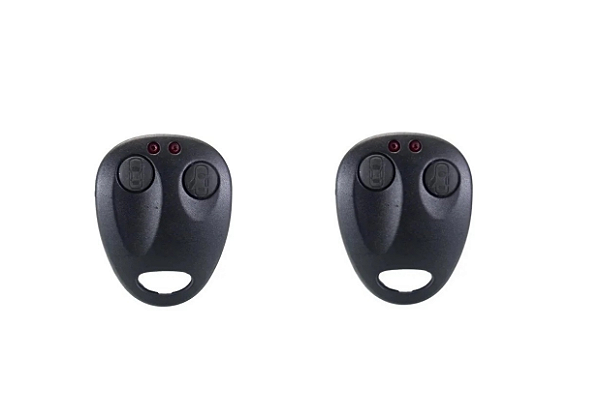 2 CAPAS FRONTAL DA CHAVE CONTROLE ALARME VECTRA CORUJINHA