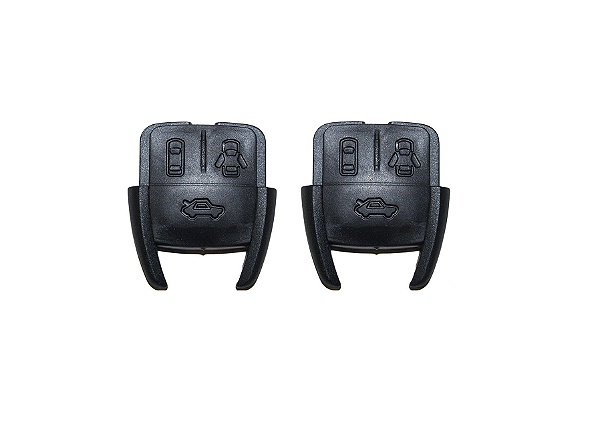 2 CAPA FRONTAL CHAVE ASTRA  VECTRA S10 BLAZER CELTA 3 BOTÕES