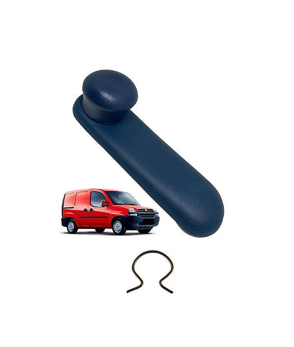MANIVELA VIDRO DA PORTA DOBLO APÓS 2002 AZUL