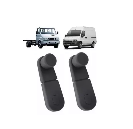 PAR MANIVELA VIDRO DA PORTA IVECO DAILY G1 2000 Á 2007