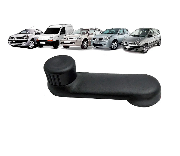 MANIVELA VIDRO DA PORTA LOGAN SANDERO 07 Á 14 DUSTER APÓS 11