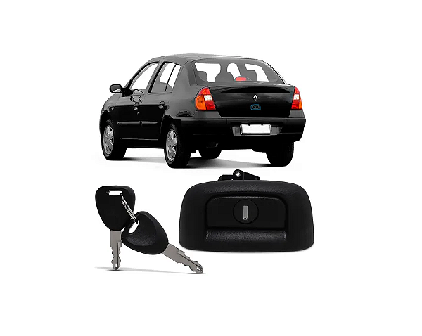 CILINDRO CHAVE PORTA MALAS CLIO SEDAN  2 2000 Á 05