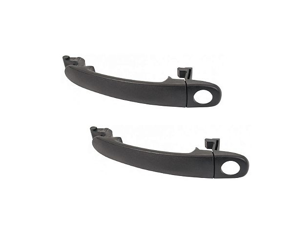 PAR MAÇANETA SEM CHAVE PORTA VW UP APÓS 2014 PRETA