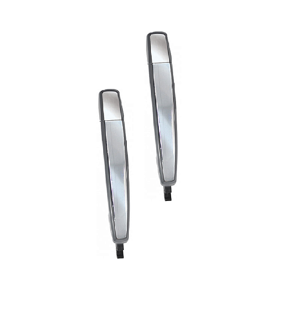 PAR MAÇANETA EXTERNA PORTA S10 G2 TRAILBLAZER CRUZE CAMARO CROMADA