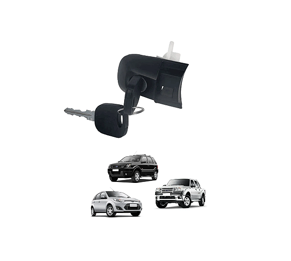 CILINDRO CHAVE MAÇANETA PORTA FIESTA G2 02 Á 14 ECOSPORT G1 02 Á 12