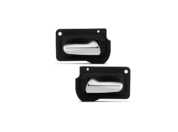 PAR MAÇANETAS INTERNA PORTA VECTRA 96 Á 05 CORSA CLASSIC G2