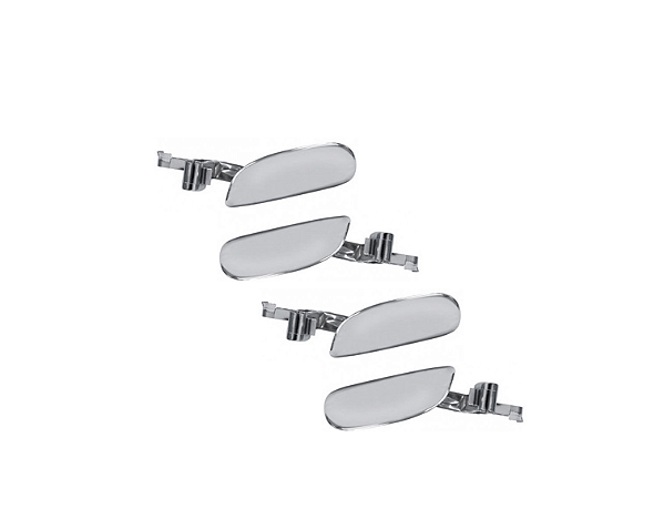 KIT 4 MAÇANETAS INTERNA PORTA PEUGEOT 206 207