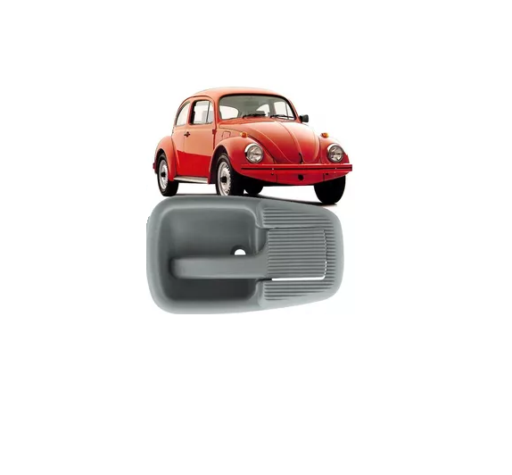 MAÇANETA INTERNA PORTA FUSCA BRASILIA WORKER VARIANT CINZA