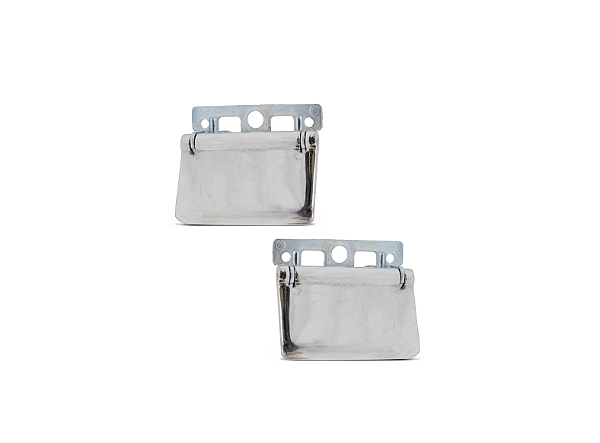 PAR MAÇANETA INTERNA PORTA F1000 F11000 F14000 F22000 CROMADA