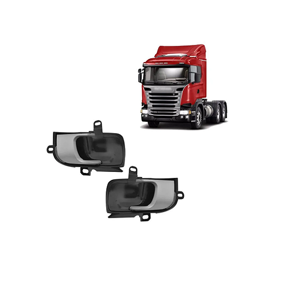 PAR MAÇANETA INTERNA PORTA SCANIA SÉRIE 5
