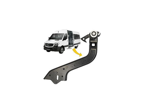 GUIA INFERIOR PORTA LATERAL CORREDIÇA SPRINTER G2 G3