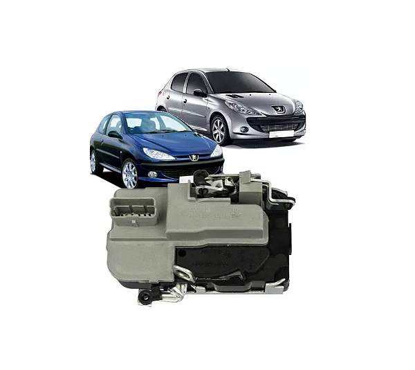 FECHADURA ELÉTRICA DIANTEIRA PEUGEOT 206 E 207