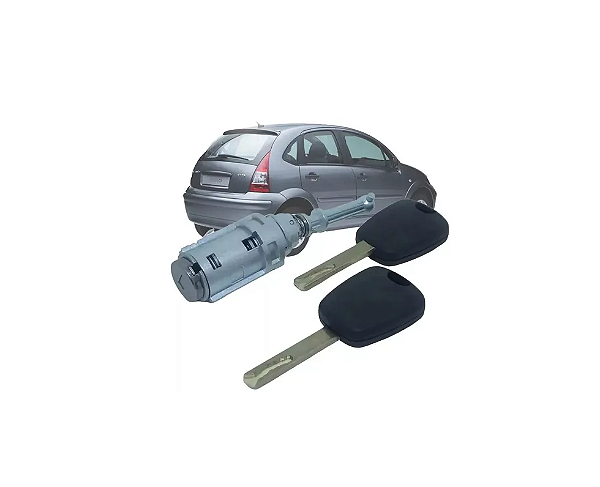 CILINDRO CHAVE PORTA C3 2002 Á 12