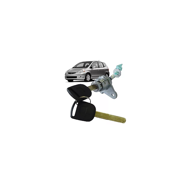 CILINDRO CHAVE PORTA HONDA FIT 03 Á 08
