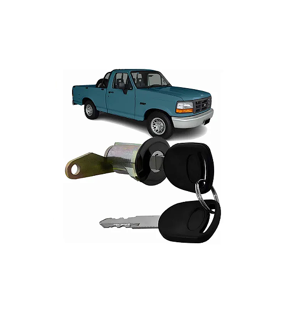 CILINDRO CHAVE PORTA F1000 F4000 93 Á 98 PRETO
