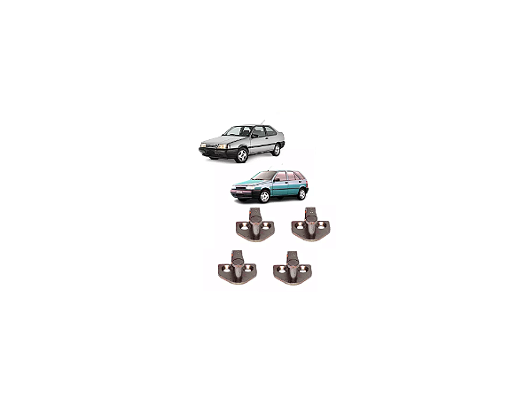 KIT 4 BATENTES DA PORTA FIAT TEMPRA TIPO