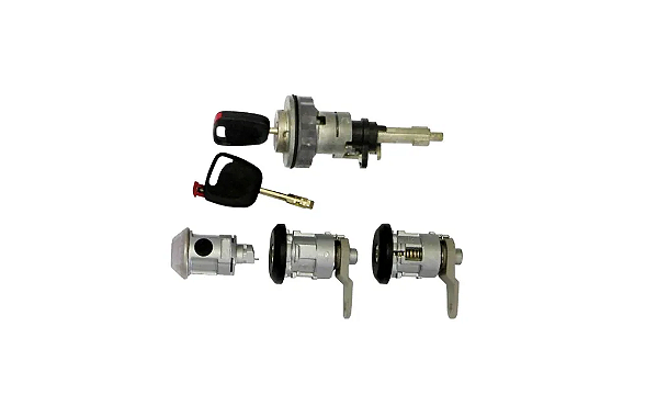 KIT CILINDROS MESMA CHAVE FORD FIESTA 1996 Á 2002 COM GAVETA