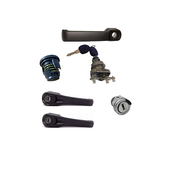 KIT DE MAÇANETAS E CILINDROS FIORINO G1 2004 Á 2013