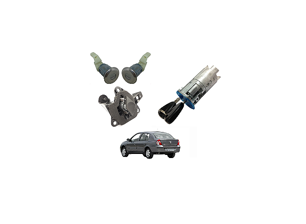KIT CILINDROS MESMA CHAVE RENAULT CLIO SEDAN G2 06 Á 16