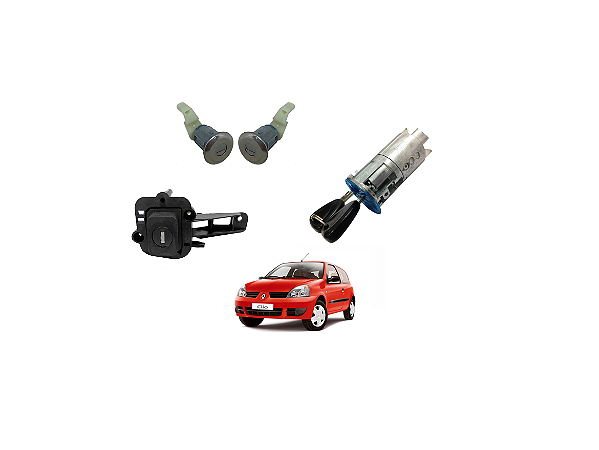 KIT CILINDROS COM MESMAS CHAVES RENAULT CLIO HATCH 06 Á 2016
