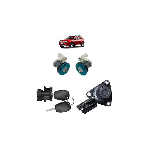 KIT CILINDROS COM MESMAS CHAVES RENAULT DUSTER APÓS 2011