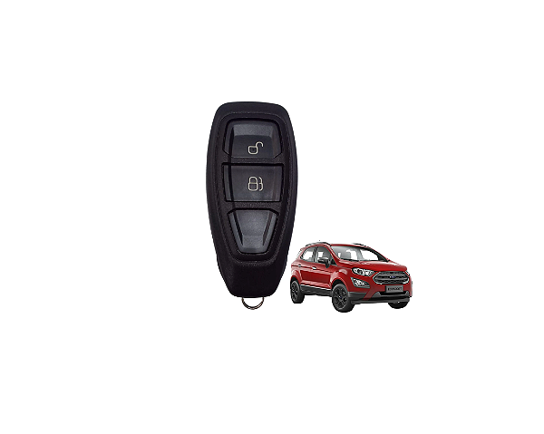 CARCAÇA CHAVE DE PRESENÇA FORD 2 BOTÕES ECOSPORT