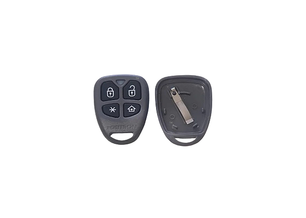 CAPA CARCAÇA CONTROLE POSITRON DP47 CINZA  4 BOTÕES